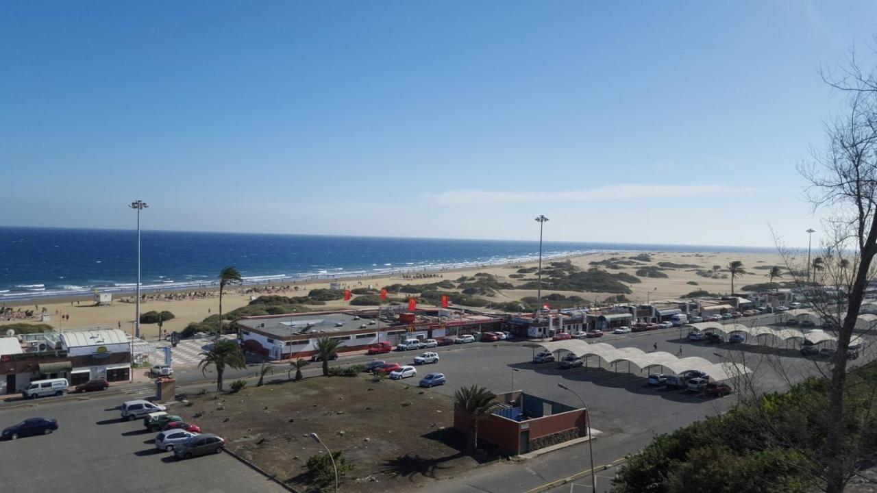 Top-Apartment mit seitlichem Meerblick in Playa del Ingles, Maspalomas, Gran Canaria Exterior foto