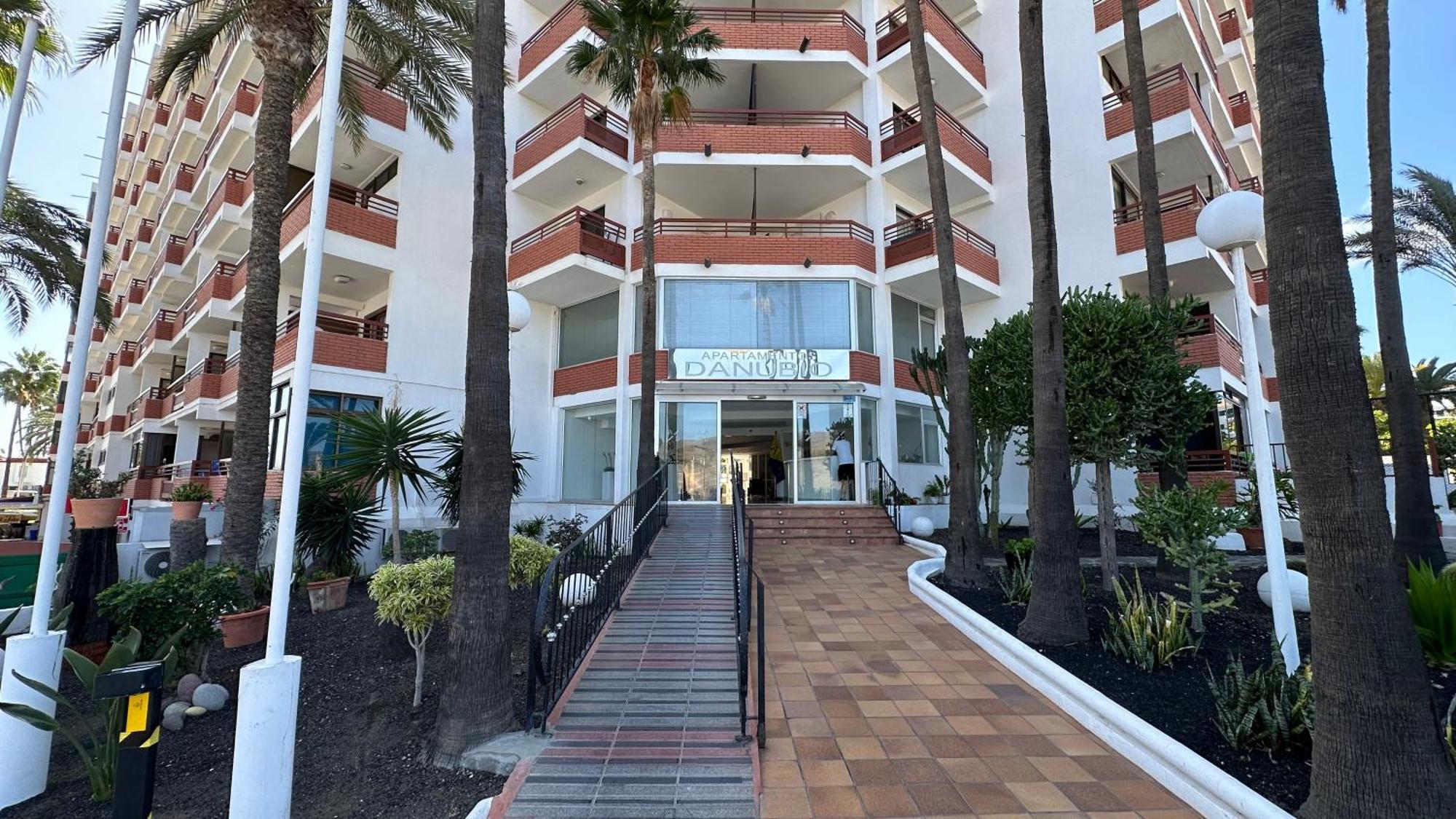 Top-Apartment mit seitlichem Meerblick in Playa del Ingles, Maspalomas, Gran Canaria Exterior foto